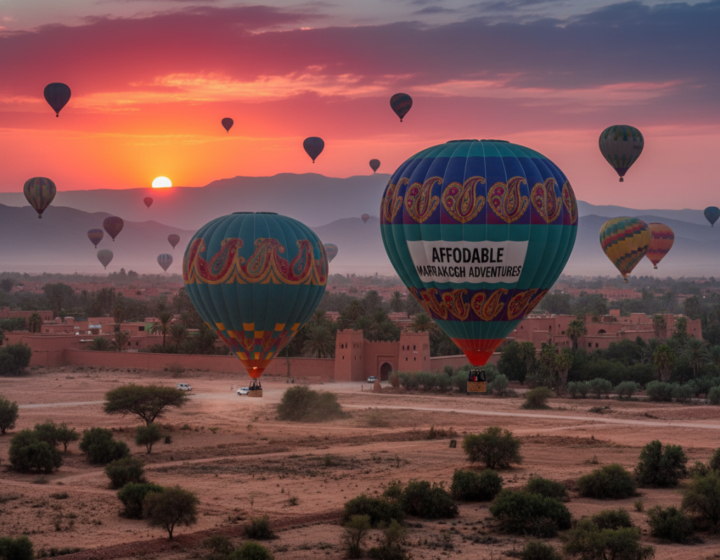 Affordable hot air balloon packages in Marrakech Affordable hot air balloon packages in Marrakech