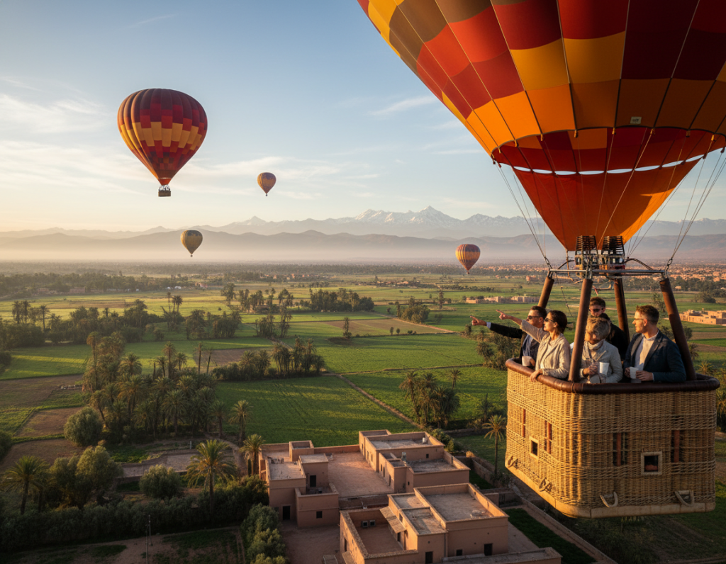 Deluxe flight packages and inclusions for hot air balloon experience