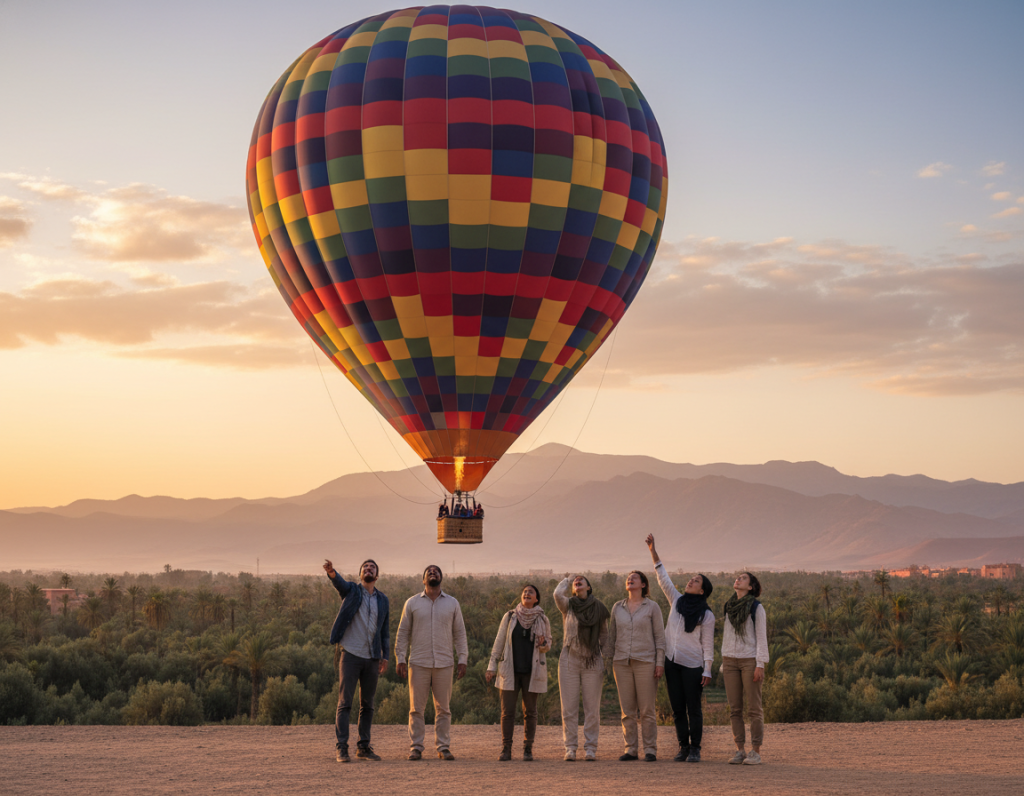 Hot Air Balloon Experience in Morocco Hot Air Balloon Experience in Morocco