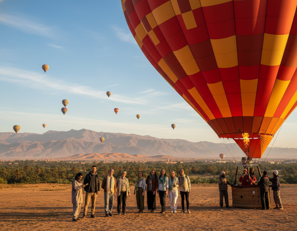 Hot Air Balloon Experience in Morocco Hot Air Balloon Experience in Morocco