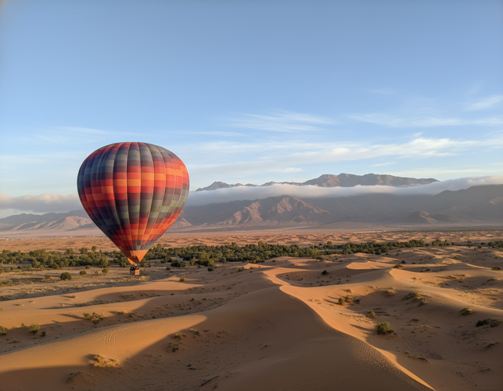 Hot Air Balloon Experience in Morocco Hot Air Balloon Experience in Morocco