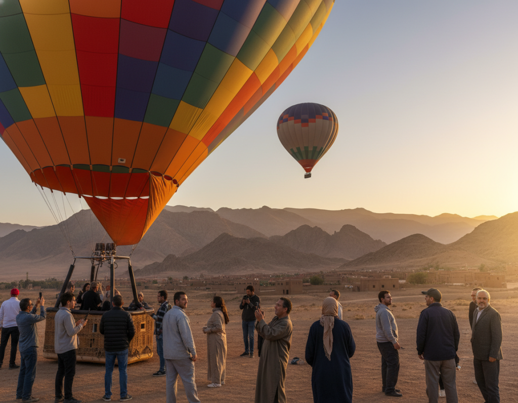 Hot Air Balloon Experience in Morocco Hot Air Balloon Experience in Morocco