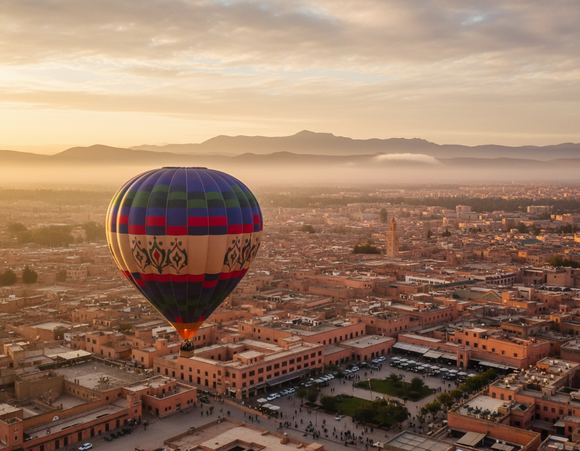Marrakech balloon flight