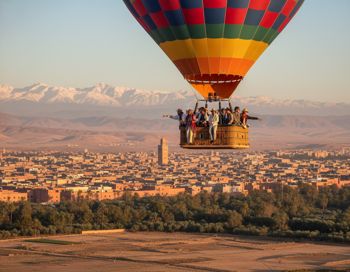 Marrakech balloon tour
