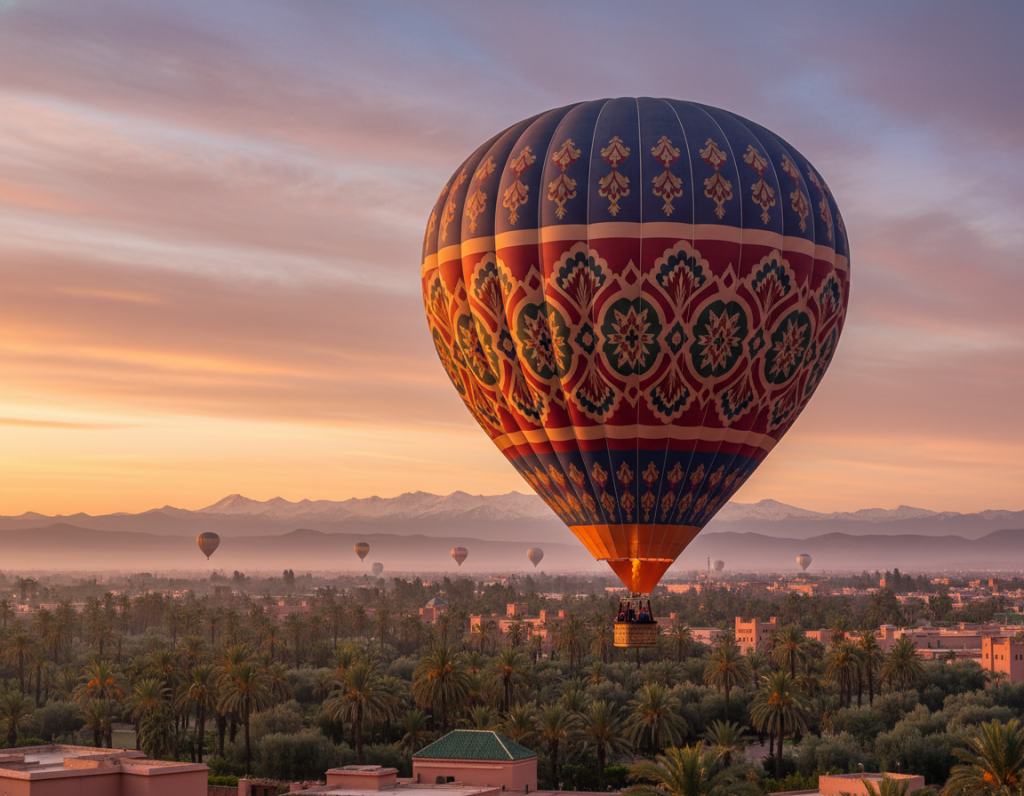 Marrakech hot air balloon experience