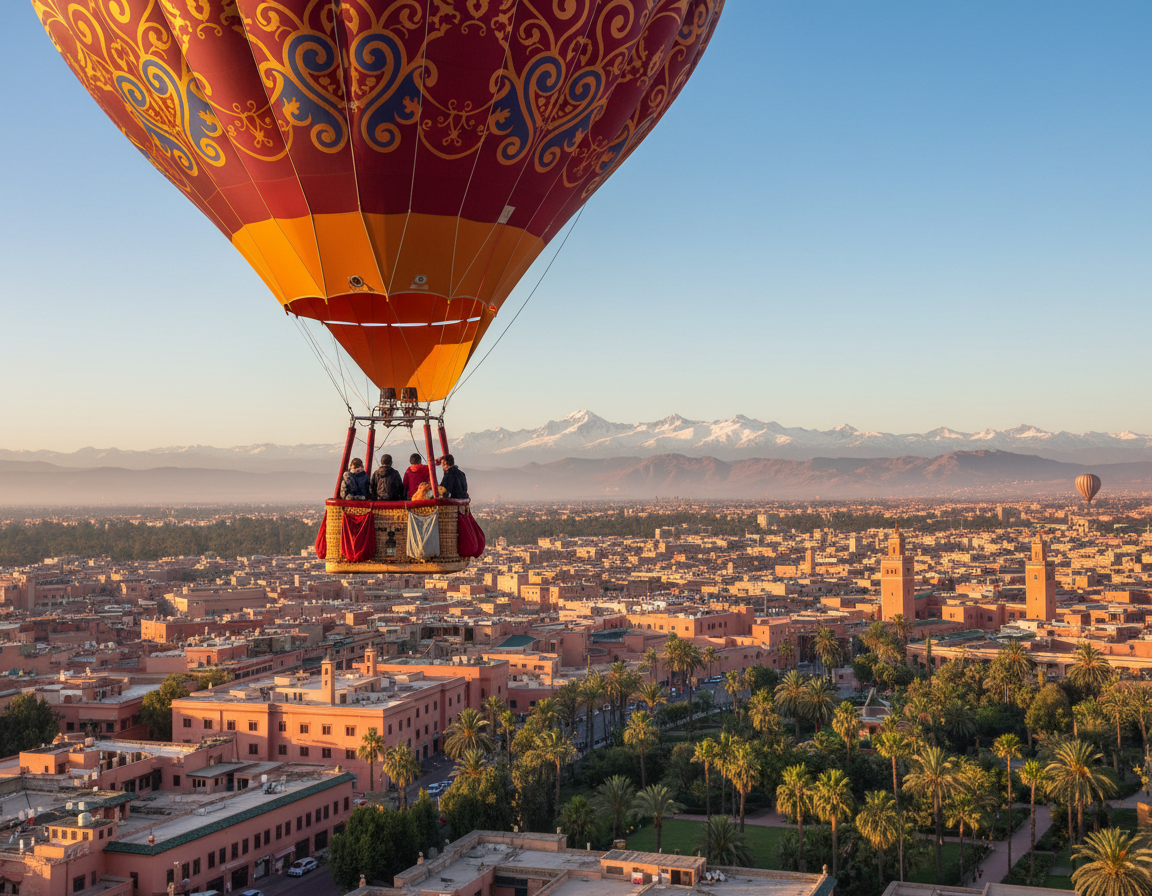Marrakech hot air balloon ride