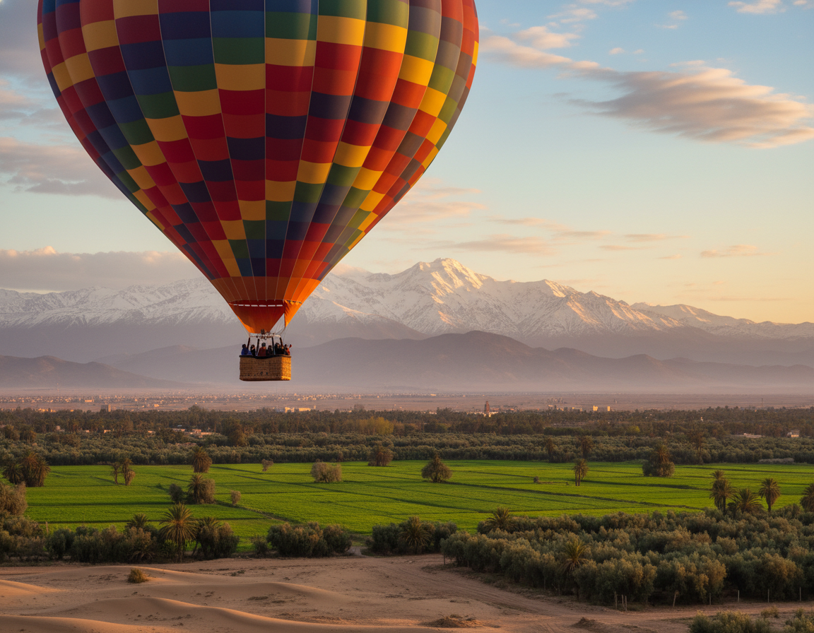 Marrakech hot air balloon ride