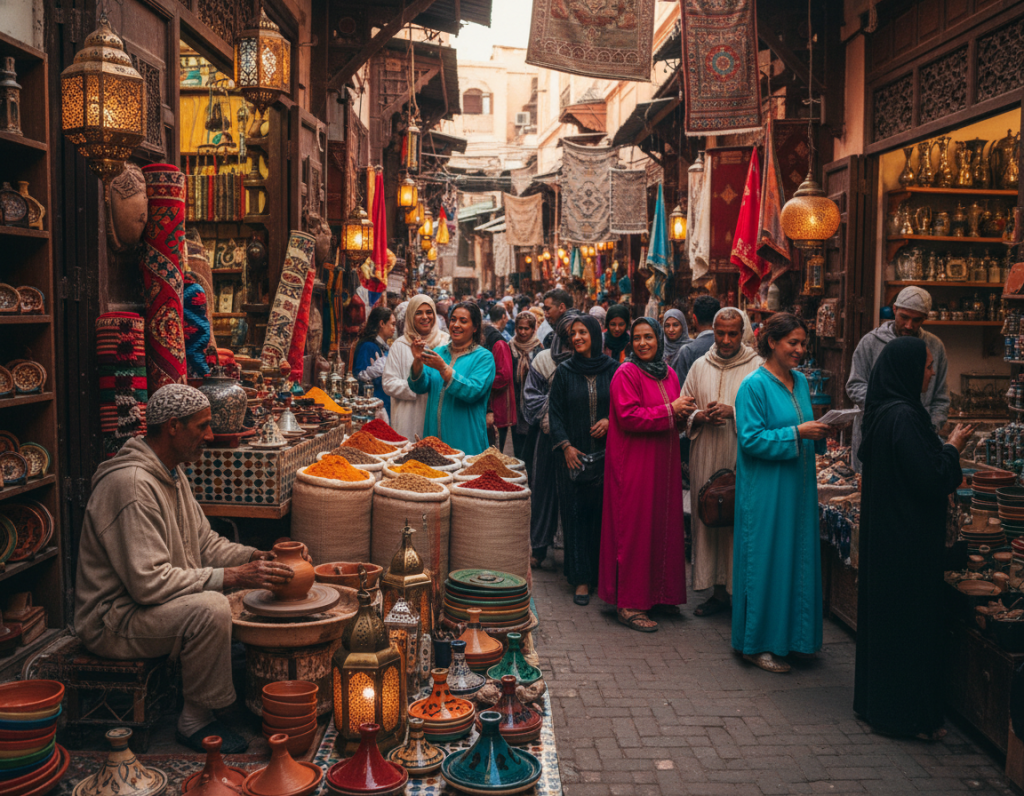 Marrakesh souks