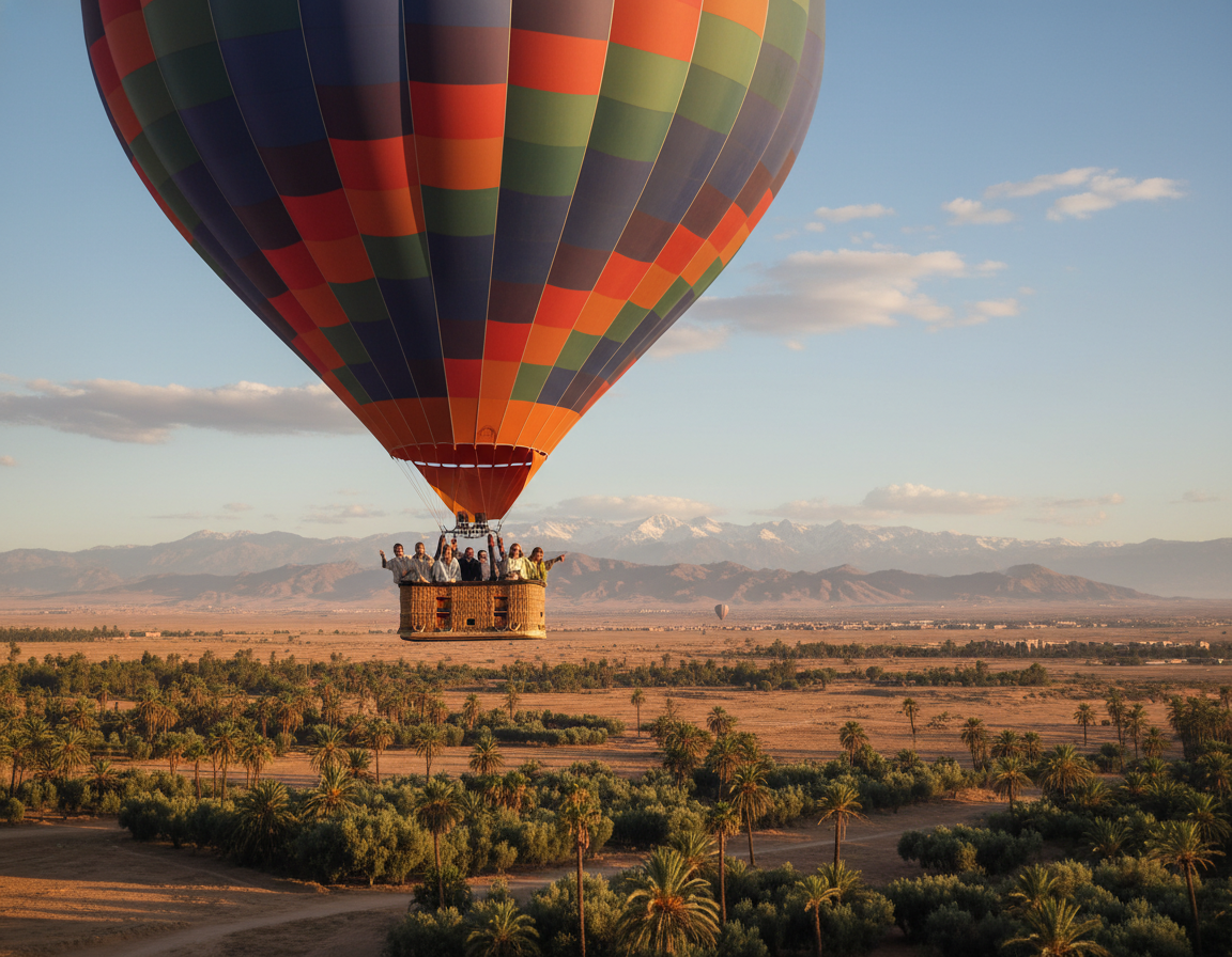 Book VIP hot air balloon Marrakech Now WhatsApp +212660133383