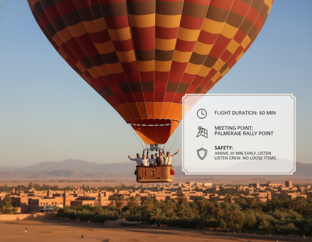 complete flight information for hot air balloon experience