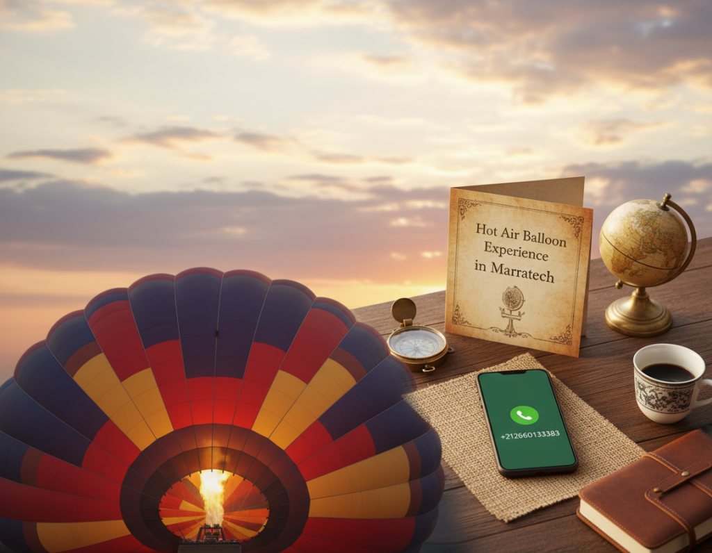 hot air balloon booking information