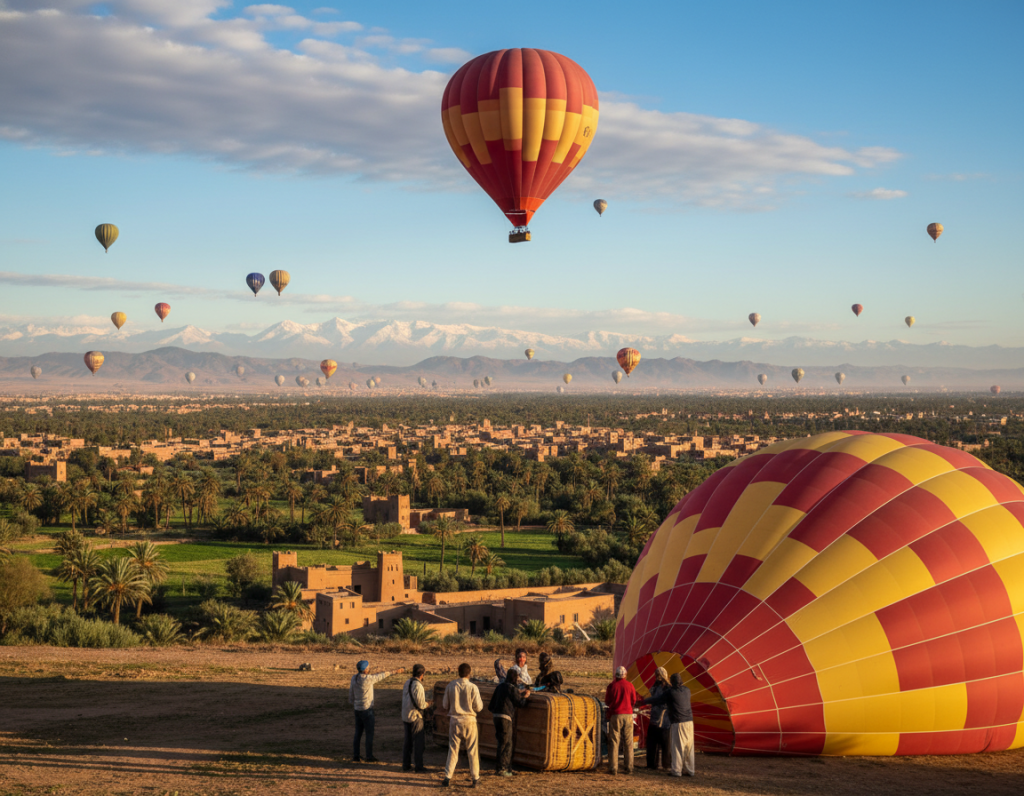 hot air balloon experience