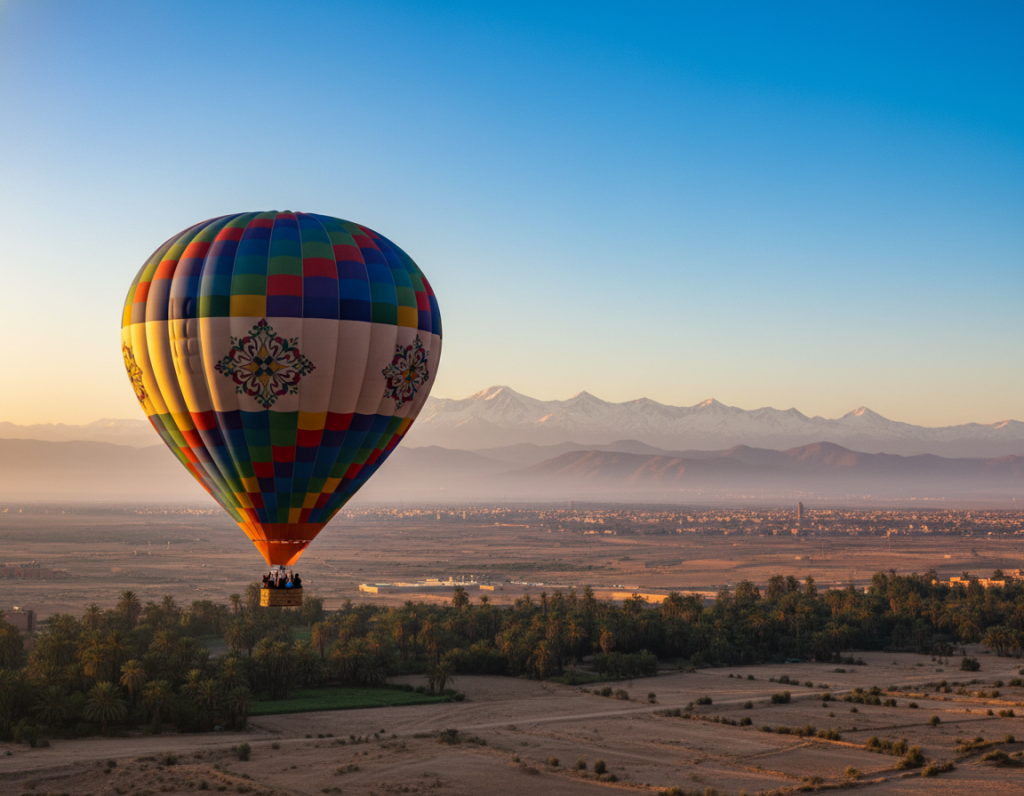hot air balloon experience Marrakech