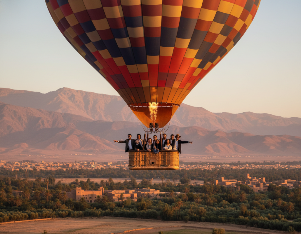 hot air balloon flight experience