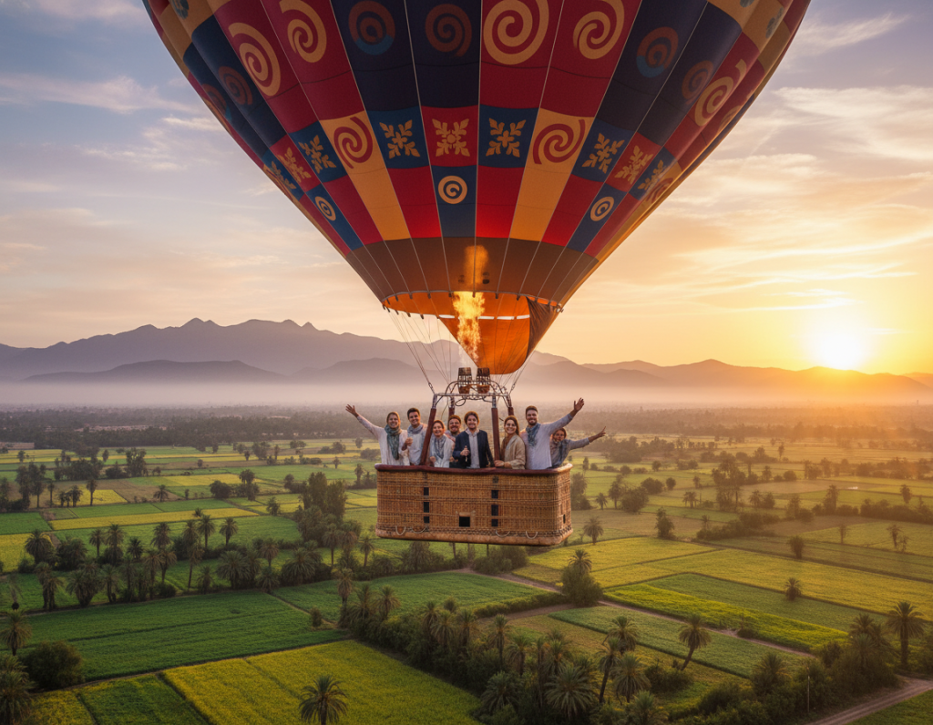 hot air balloon flight experience