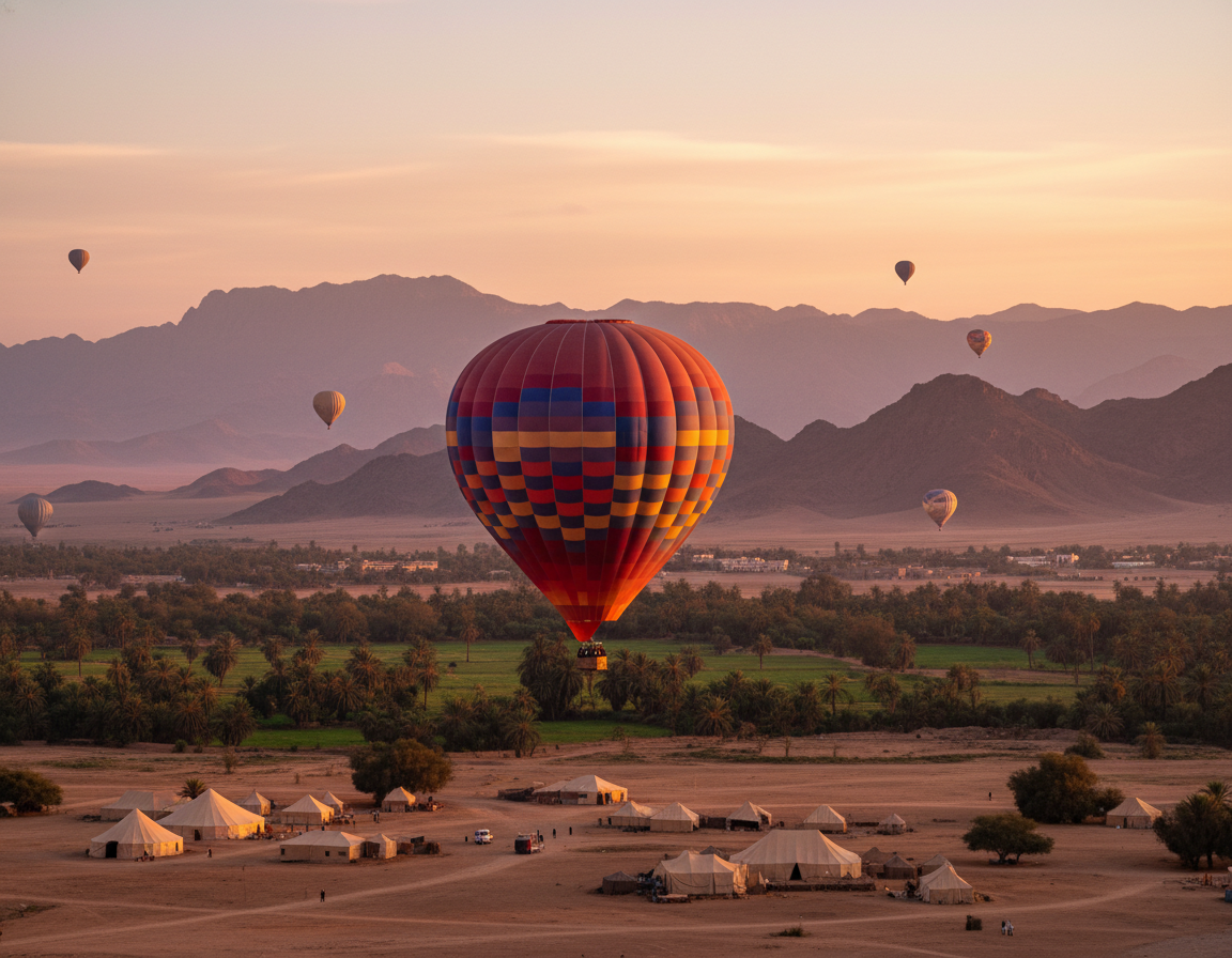 hot air balloon ride Morocco