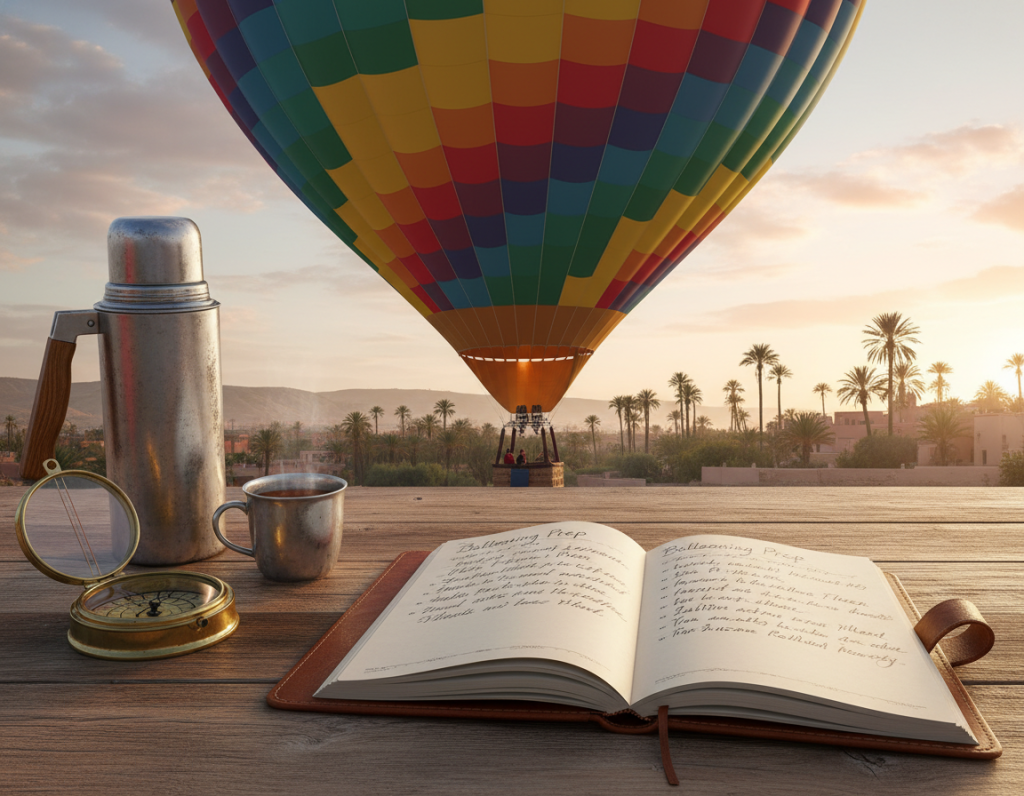 hot air balloon tips for preparation