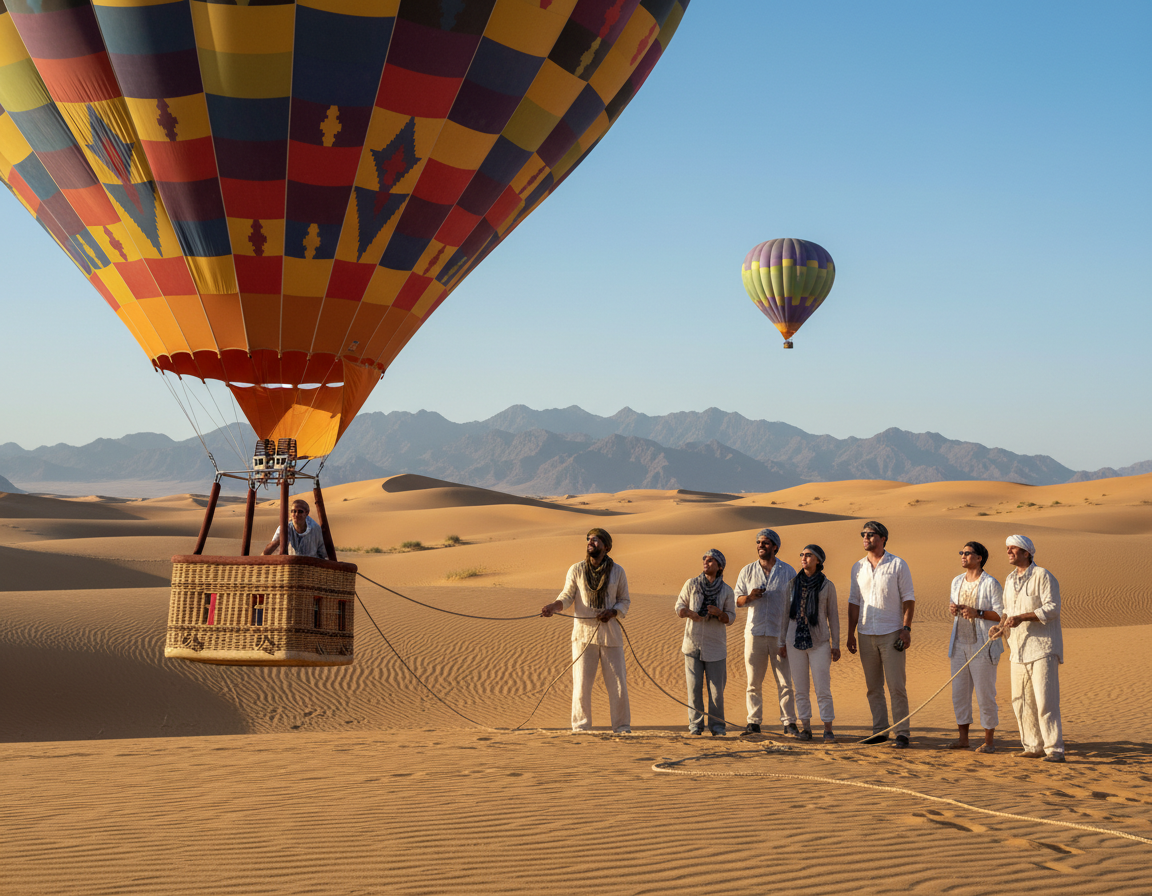 private hot air balloon Marrakech