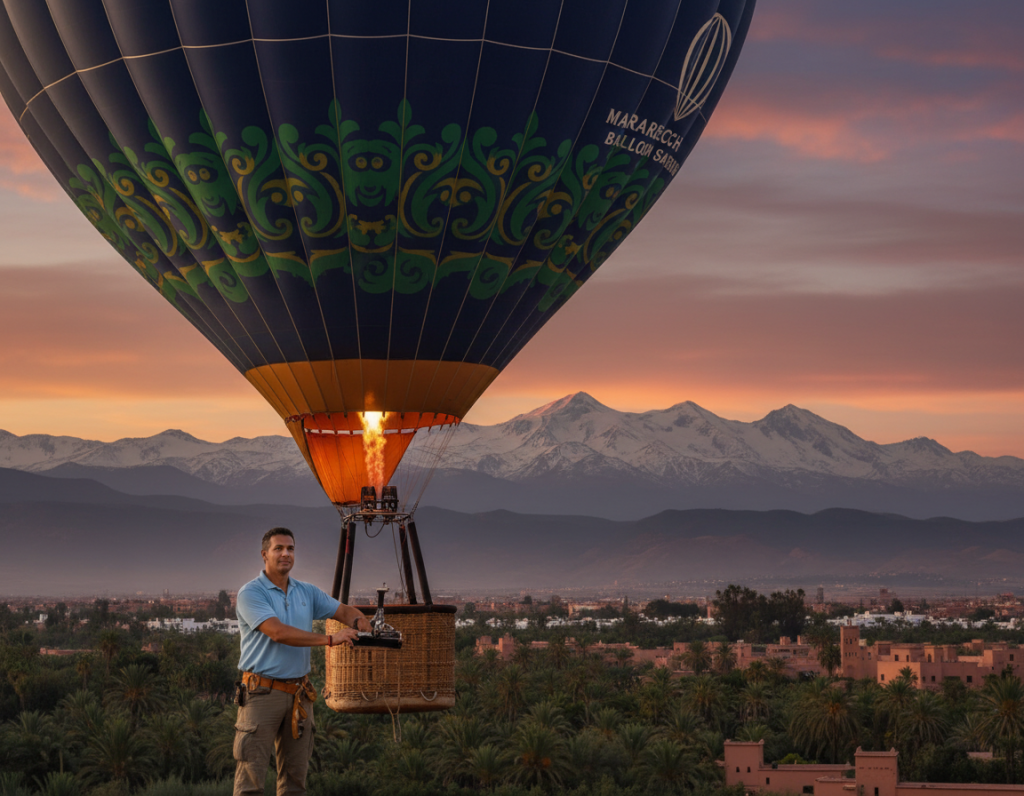 safety and professional hot air balloon service