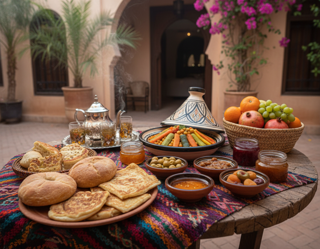 traditional Berber breakfast experience
