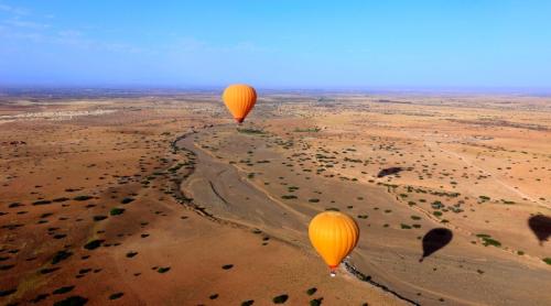 Marrakech By Sky Montgolfiere A Marrakech Marrakech Vol Montgolfiere